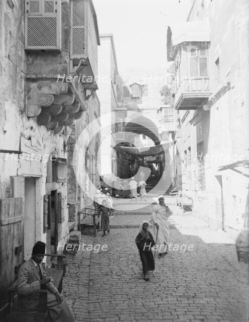 David St., Jerusalem, between c1915 and c1920. Creator: Bain News Service.
