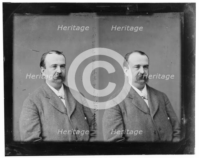 Frank Hunt Hurd of Ohio, 1865-1880. Creator: Unknown.