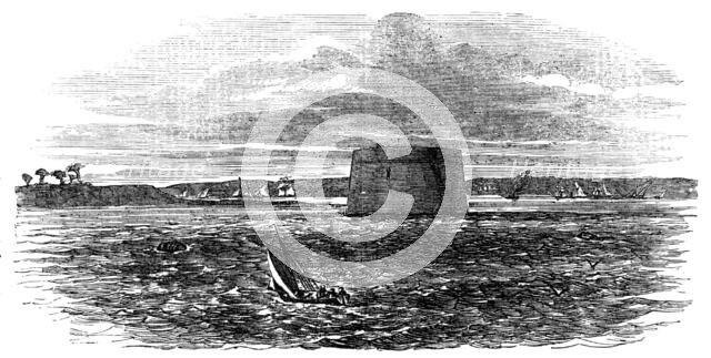 New Martello Tower, at the Fair-Way of the Thames and Medway, 1856.  Creator: Unknown.