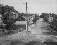 Back street, Mount Pleasant, Pennsylvania, Westmoreland County, 1935. Creator: Walker Evans.