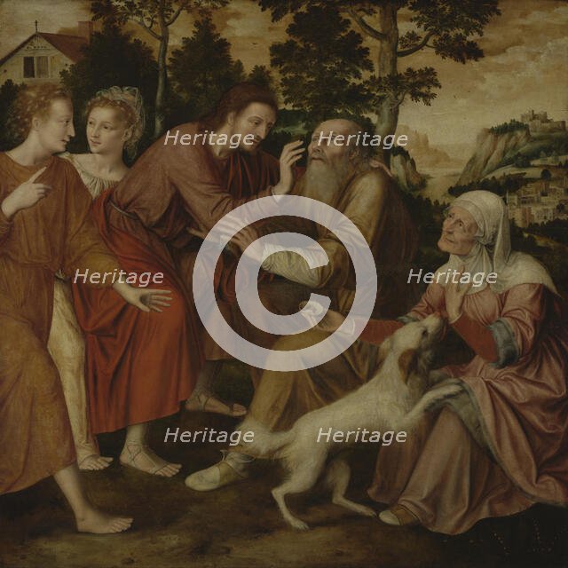 The Healing of Tobit. Creator: Jan Massys.