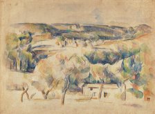 Landscape in Provence, 1900-1904 . Creator: Cézanne, Paul (1839-1906).