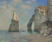 The Cliffs At Étretat, 1885. Creator: Claude Monet.