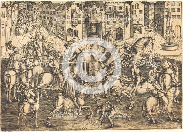 The Tournament, 1500. Creator: Master MZ.