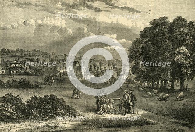 'Pond Street, Hampstead, in 1750', (c1876). Creator: Unknown.