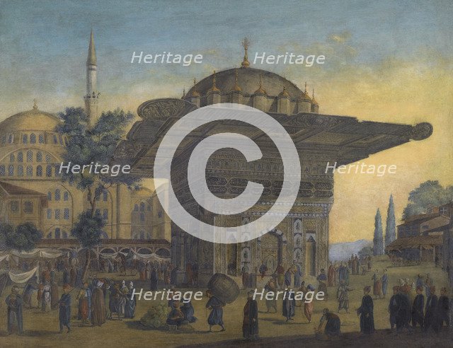 Tophane Fountain, Constantinople.