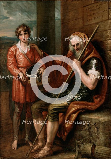 Belisarius and the Boy, 1802. Creator: Benjamin West.