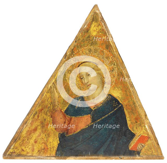 Virgin Annunciate, c1390. Creator: Lorenzo di Niccolò (active 1391-1414).