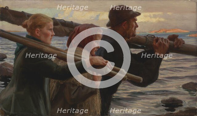 In the Outer Archipelago, 1898. Creator: Albert Edelfelt.