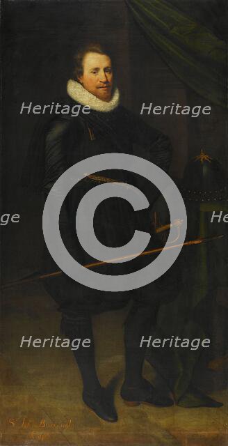 Portrait of Sir John Burroughs (1587-1627), c.1620-c.1623. Creator: Jan Anthonisz van Ravesteyn.