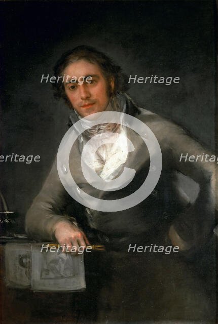 Portrait of a man (Evaristo Pérez de Castro), ca 1806. Creator: Goya, Francisco, de (1746-1828).