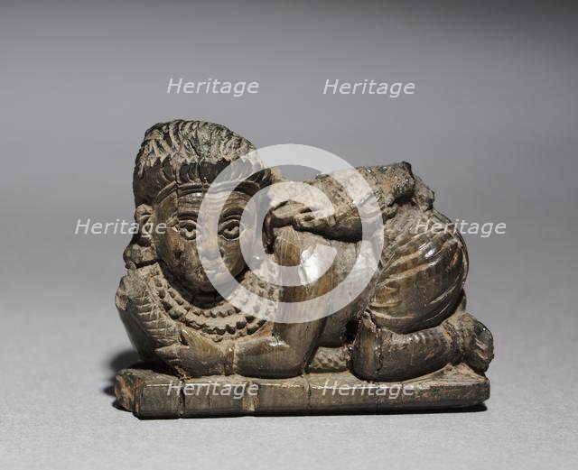 Figurine of a Crouching Woman, 900-800 BC. Creator: Unknown.