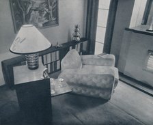 'A small room designed and furnished by Michael Dawn, Bedford, England', 1935. Artist: Unknown.