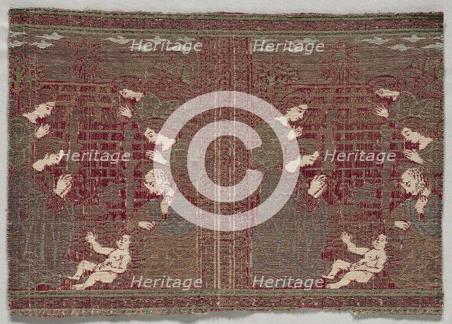 Woven Strip for Ecclesiastical Parameters, early 1500s. Creator: Unknown.