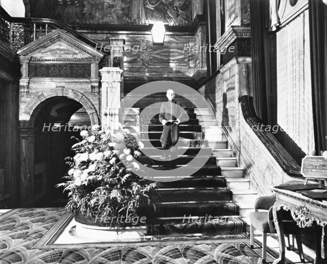 Bellboy at the Trocadero, Westminster, London, (c1939?). Artist: Unknown