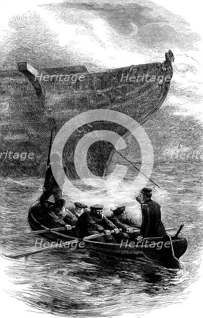 Lieutenant Caldwell Slipping the chain, American Civil War, 1861-1865 (c1880). Artist: Unknown