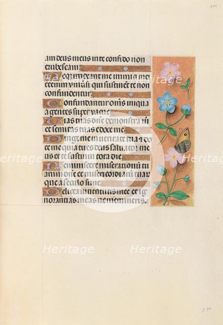 Hours of Queen Isabella the Catholic, Queen of Spain: Fol. 234r, c. 1500. Creator: Master of the First Prayerbook of Maximillian (Flemish, c. 1444-1519); Associates, and.