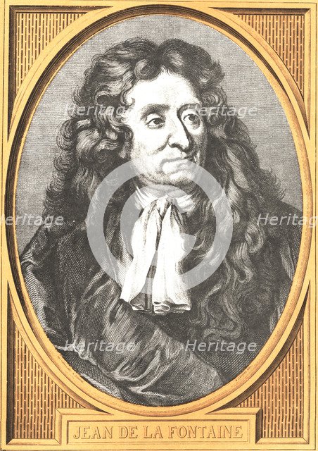 Jean de La Fontaine (1621-1695). Artist: Doré, Gustave (1832-1883)