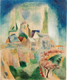 Cathédrale de Laon, 1912. Creator: Delaunay, Robert (1885-1941).