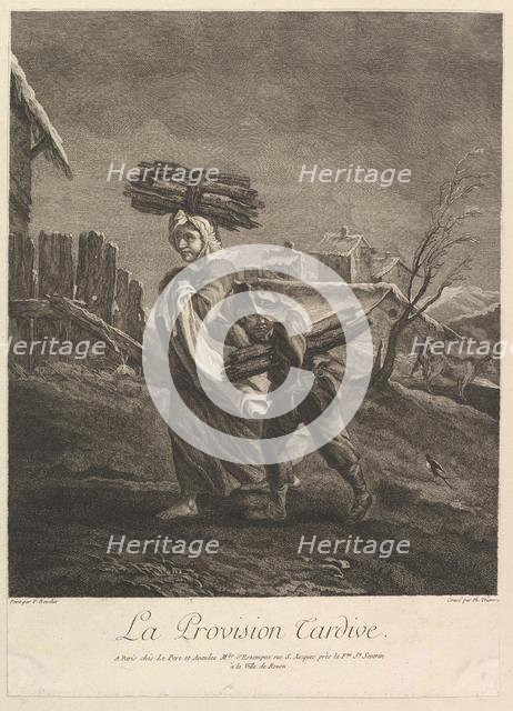 The Late Provision, 1771. Creator: Philippe Triere.