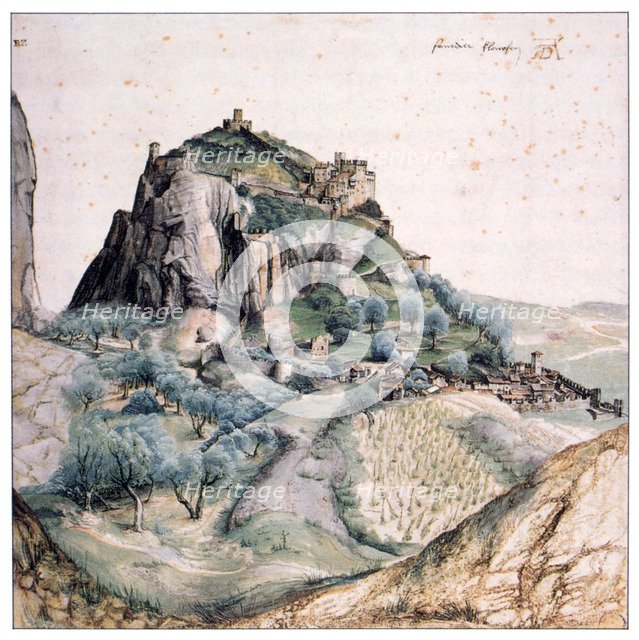 'View of Arco', 1495. Artist: Albrecht Dürer