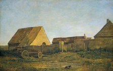 The Farm, 1855. Creator: Charles Francois Daubigny.