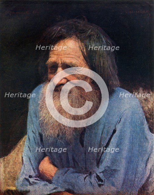 'Mina Moiseyev', 1882, (1939). Creator: Ivan Kramskoy.