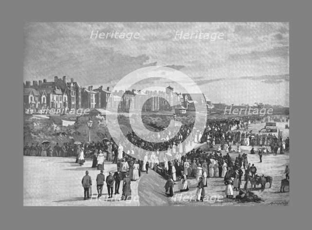 Marine Park, Southport, c1900 . Artist: Valentine & Sons.