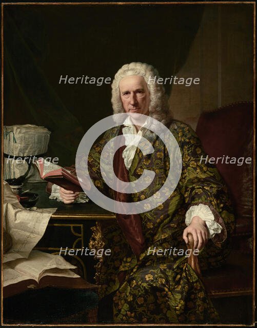 Portrait of Marc de Villiers, 1747. Creator: Jacques-Andre-Joseph Aved.