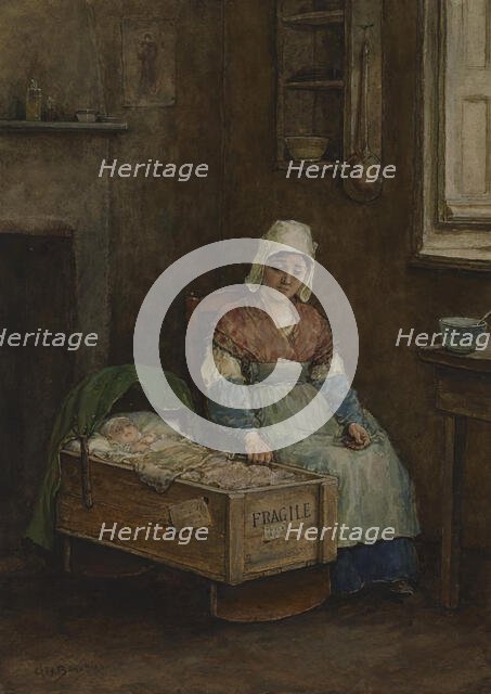 Brittany Interior, 1834-1905. Creator: George Henry Boughton.
