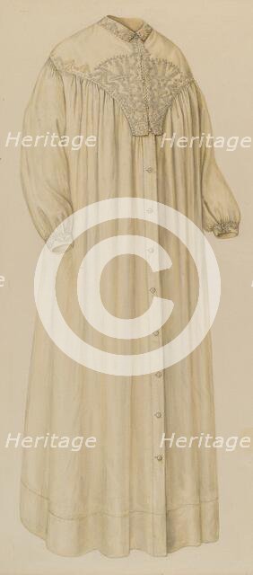 Nightgown, 1935/1942. Creator: Jean Peszel.