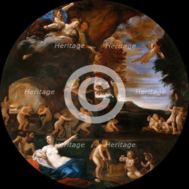 The Visit of Venus to Vulcan (Summer), 1616-1617.