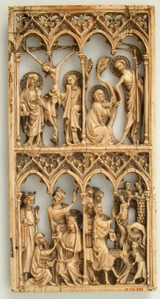 Leaf from a Diptych, French (?), 14th century. Creator: Unknown.