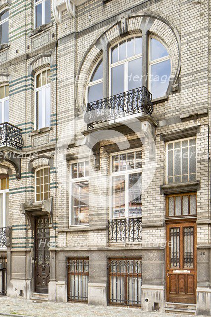 49 Rue Baron Lambert, Brussels, Belgium, (1907), c2014-c2017. Artist: Alan John Ainsworth.