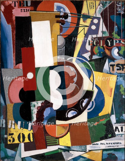 Untitled (BRUT 300 TSF) , c1917. Creator: Souza-Cardoso, Amadeo de (1887-1918).