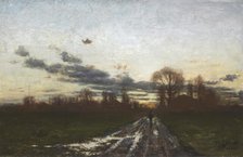 Sunrise, 1886. Creator: Theodore Clement Steele.