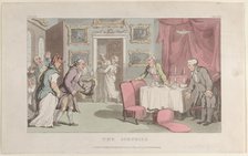 The Surprise, from "The Vicar of Wakefield", May 1, 1817., May 1, 1817. Creator: Thomas Rowlandson.