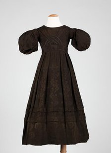 Dress, American, ca. 1835. Creator: Unknown.