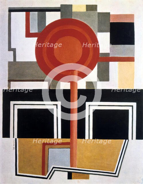 'Composition', 1924. Creator: Fernand Leger.