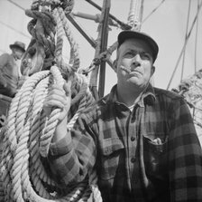 New England fisherman, New York, 1943. Creator: Gordon Parks.