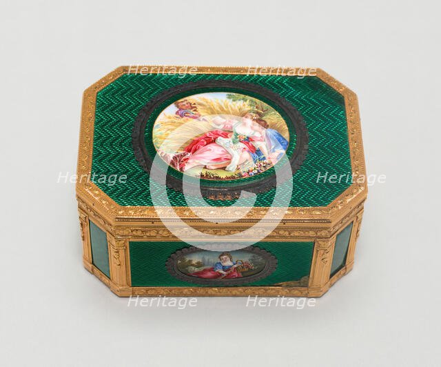 Gold Box, France, 1770. Creator: Pierre François Drais.