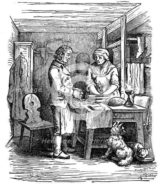 Richard Arkwright (1732-1792), British industrialist and inventor, 1822. Artist: Unknown