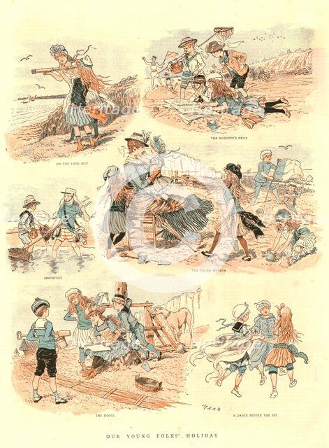 'Our young folks Holiday', 1886. Creator: Unknown.