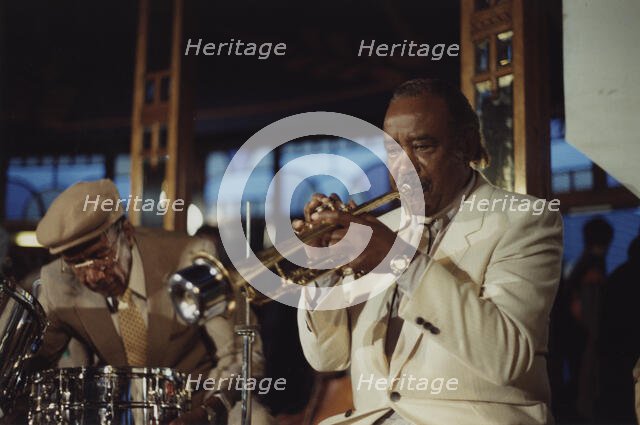 Harry "Sweets" Edison, Harlem Stampede, Edinburgh Jazz Festival, 1986. Creator: Brian Foskett.