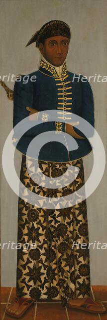 Javanese Court Officials, c.1820-c.1870. Creator: Anon.