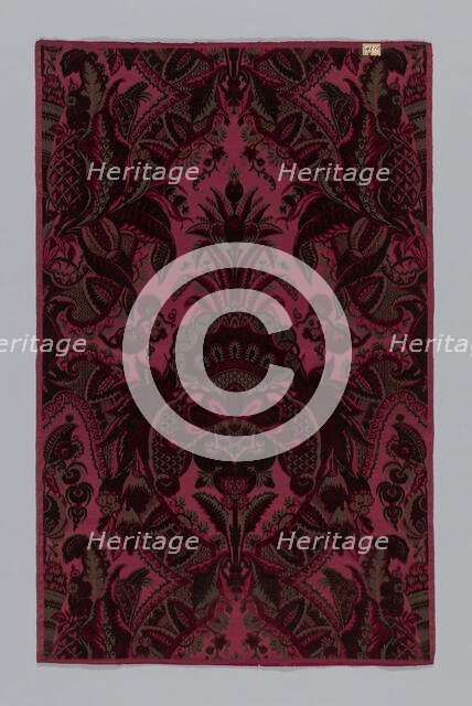 Panel, Lyon, 1860/80. Creator: Mathevon et Bouvard.