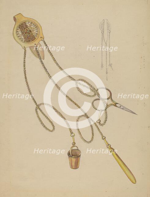 Chatelaine, c. 1936. Creator: Sylvia DeZon.