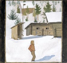 Winter, c1900. Creator: Hugo Simberg.