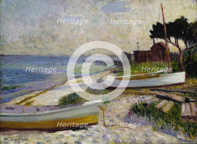 Beach Scene, before 1930. Creator: William James Glackens.