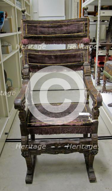 Armchair, 1500s. Creator: Unknown.